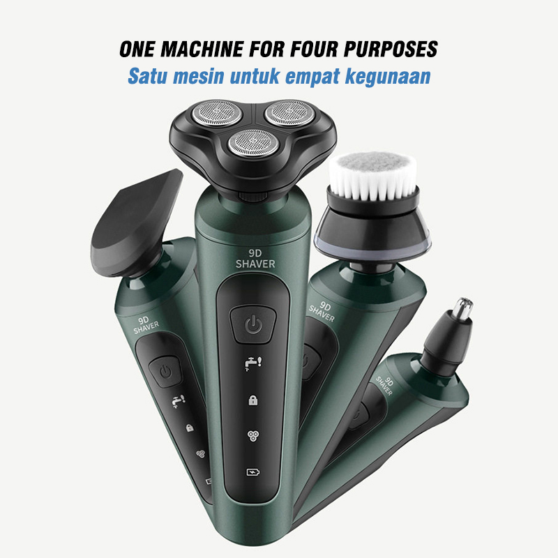 4 in 1 Electric Shaver Men Rechargeable Trimmer Clipper Razor Nose ...