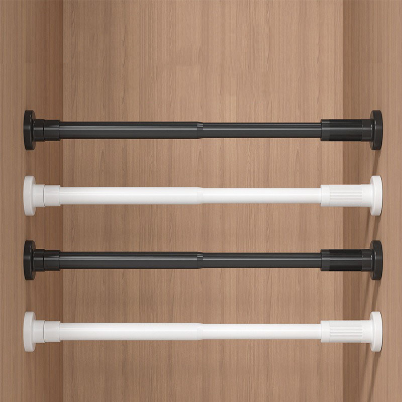 Shower Curtain Rod Shower Curtain Punch Free Telescopic Rod Racks ...