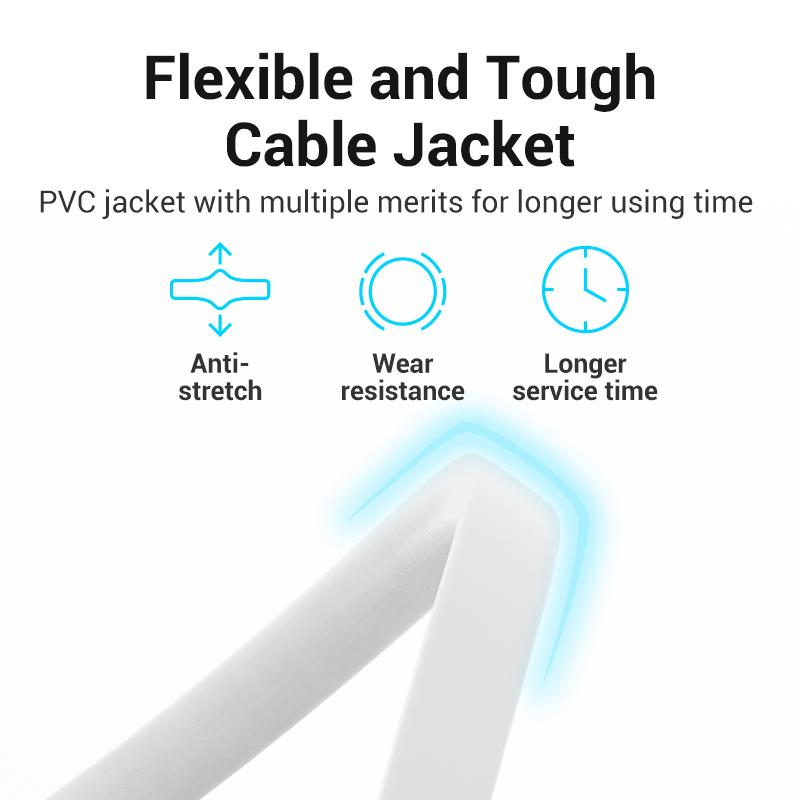 Vention RJ11 Phone Cable Networking Telephone Wire Fax Machine High ...