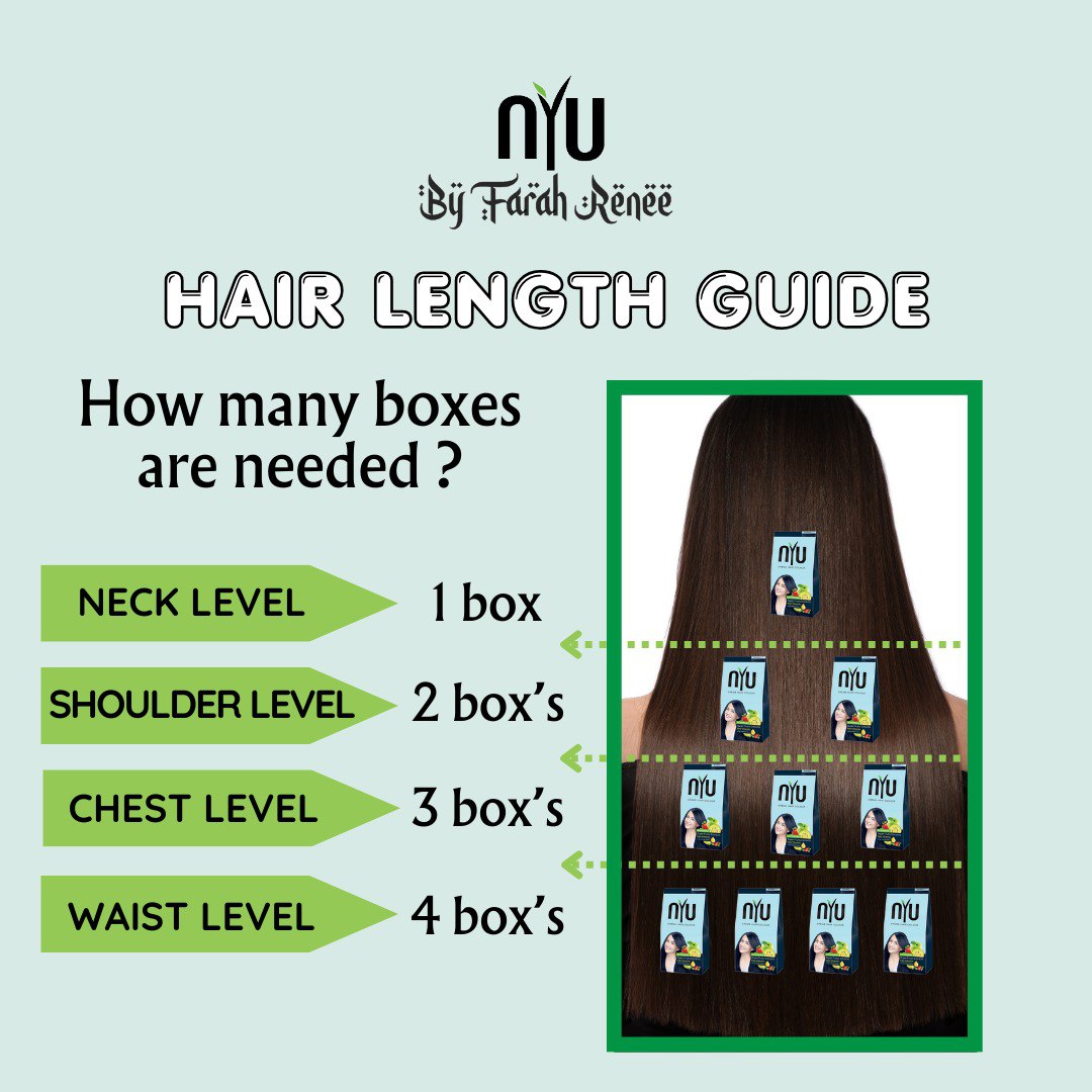 Free Gift NYU Hair Color Natural Brown Halal Pewarna Rambut Sah Solat ...