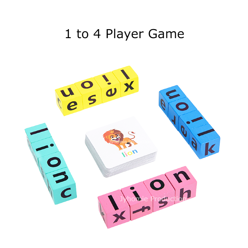 Board Game ABC Spelling Game ABC Puzzle ABC Toy ABC Learning Cube ...