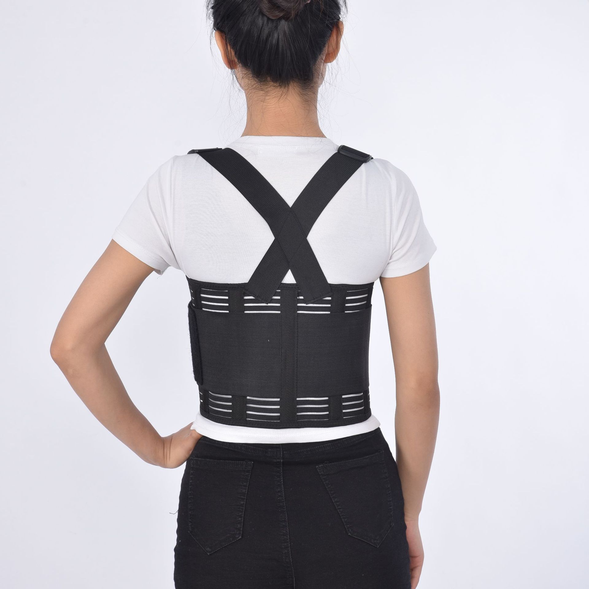 Chest Support Brace Dislocated Ribs Fixation Strap Adjustable Back ...