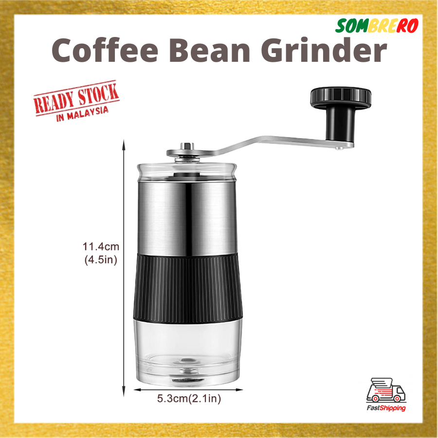 Manual Coffee Grinder Portable Hand Coffee Bean Grinder for Home Office ...