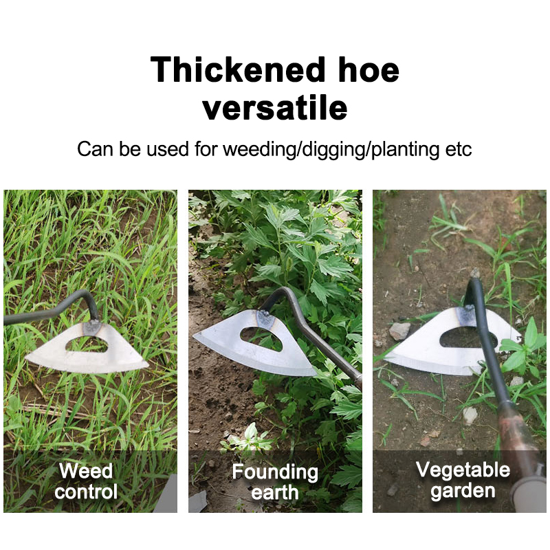 🔥1PC Garden Hoe Hollow Hoe Handheld Weeding Rake Planting Vegetable ...