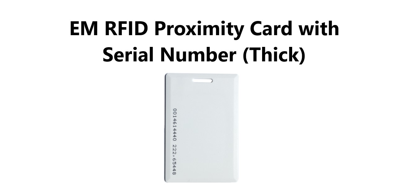 MANGO Thick RFID ID EM Card with Hole Different Numbering Door Access ...