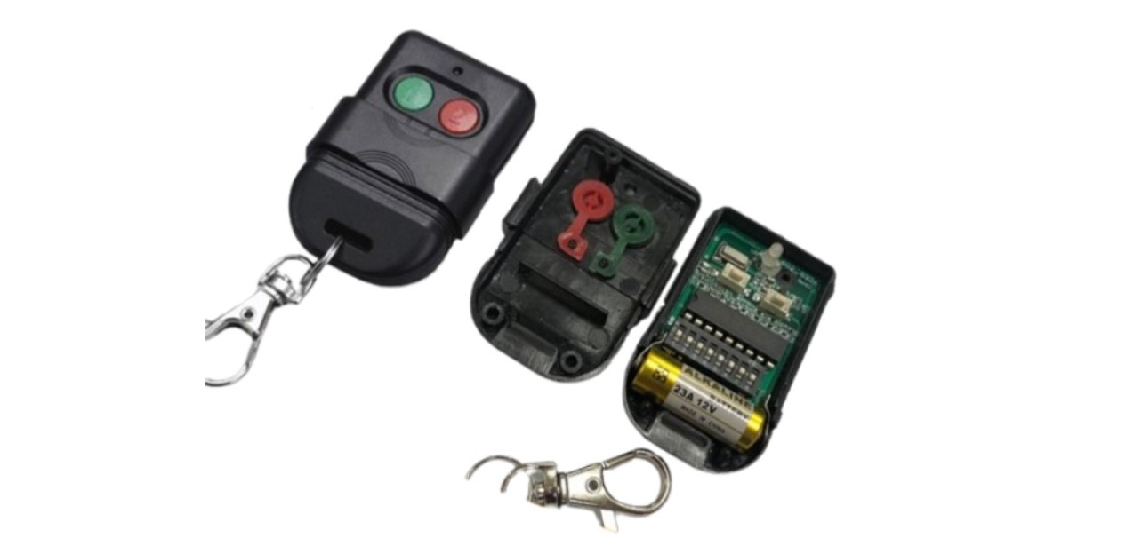 Universal DIP Switch Single Remote Control 330MHz Autogate Door Access ...
