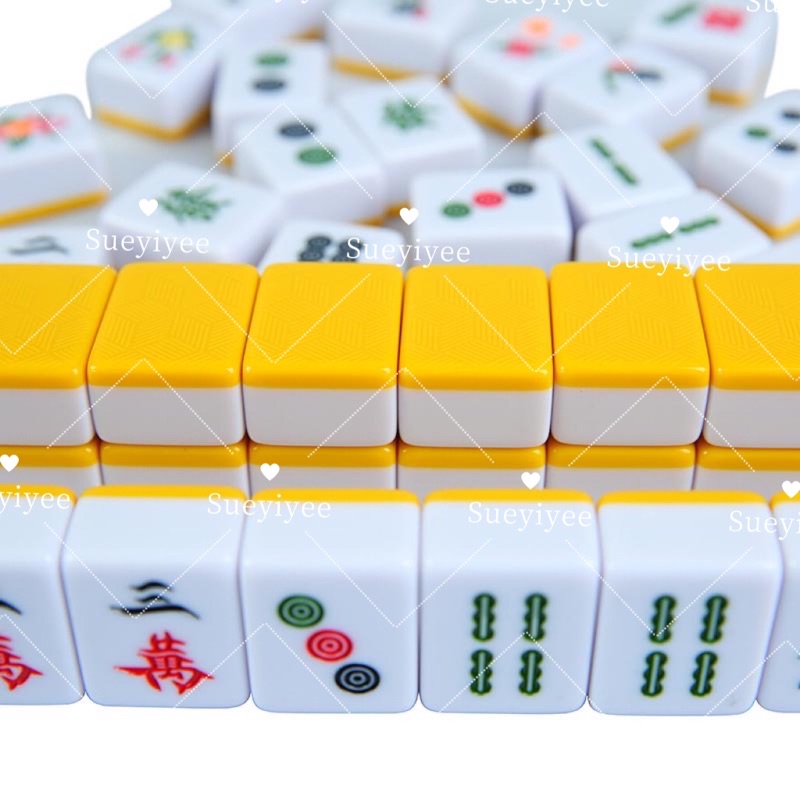 MAHJONG 4人麻将 168牌 麻将 38mm 4PLAYERS MAHJONG SET 168tiles Ready Stock 四人 ...