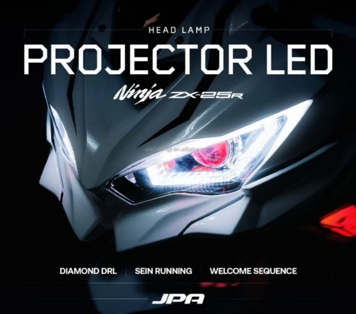 JPA LED HEAD LAMP KAWASAKI NINJA ZX25R ZX-25R LAMPU DEPAN LED Bulb