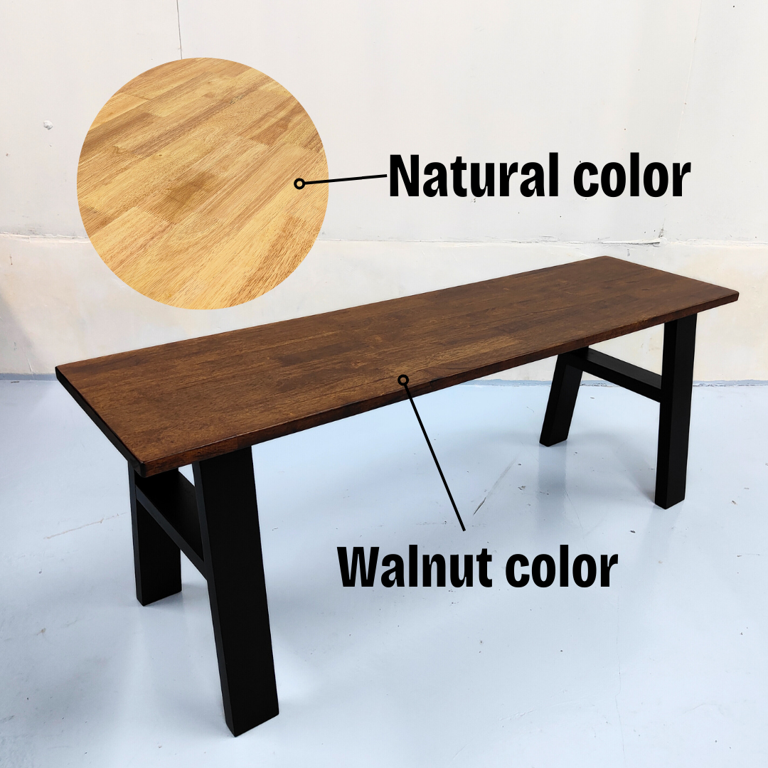 Alpha Bench / Solid Rubberwood Bench / Dining bench / Kerusi Panjang ...
