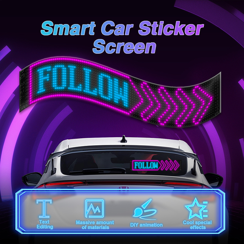LED Matrix Pixel Panel Bluetooth APP USB Flexible Addressable RGB ...