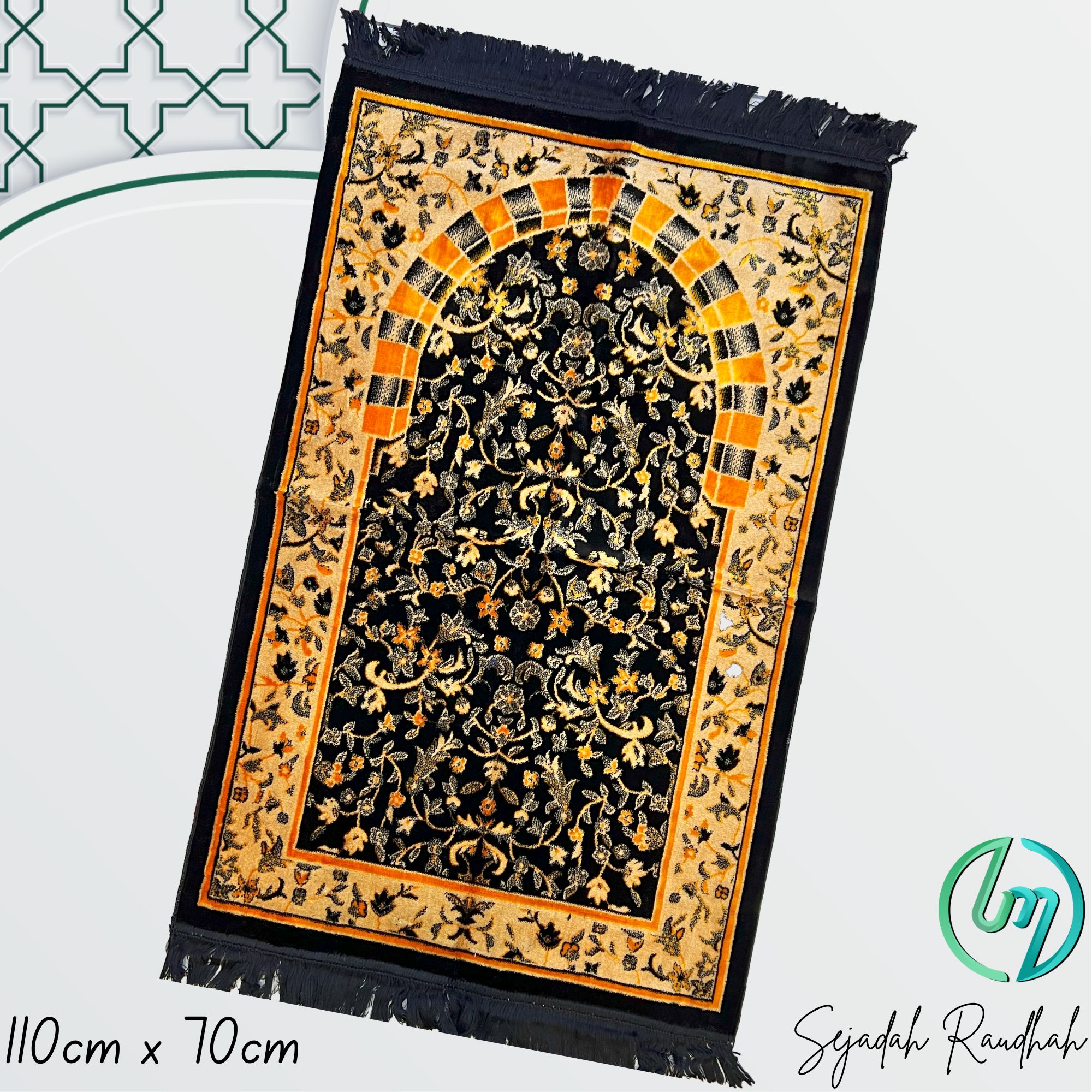 Sejadah Raudhah Premium Original Turkey (saiz:70x110) | Shopee Malaysia