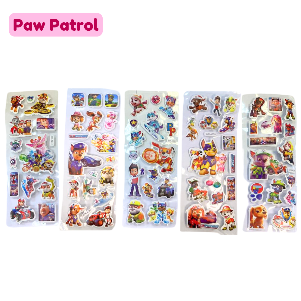 ToyTales 🍭 STICKER CUTE [ 3D Bubble STIKER ] Kids Goodies Birthday ...