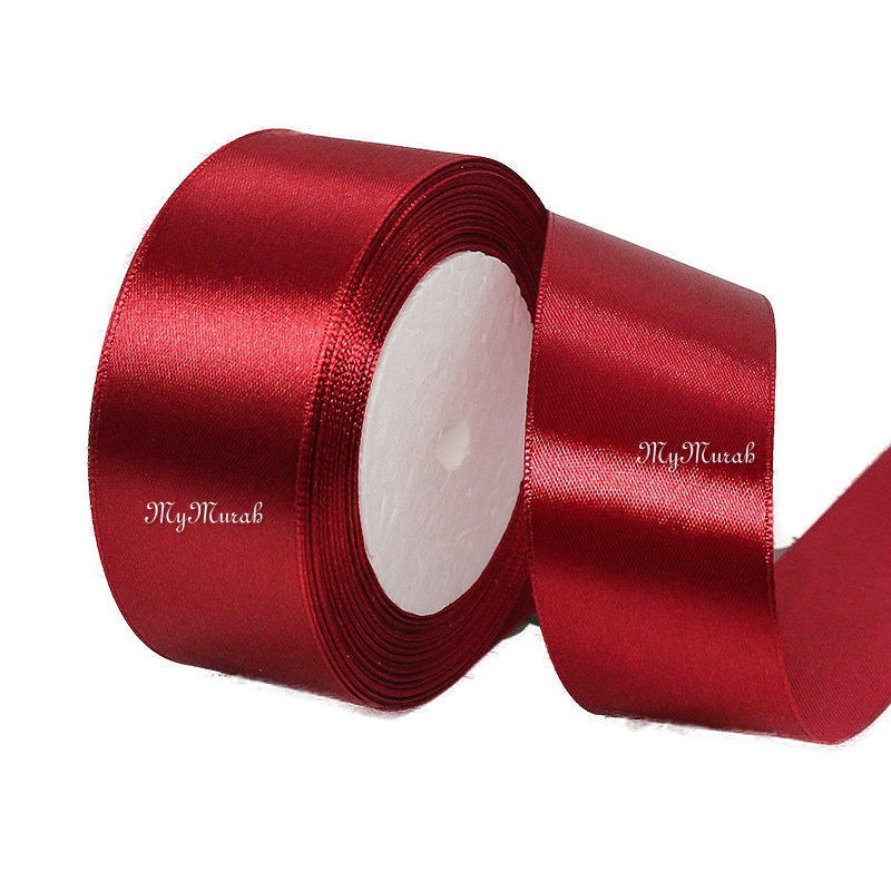 (22M) 4CM SATIN Ribbon Riben Reben Ribben Organza Gift Flower Bouquet ...