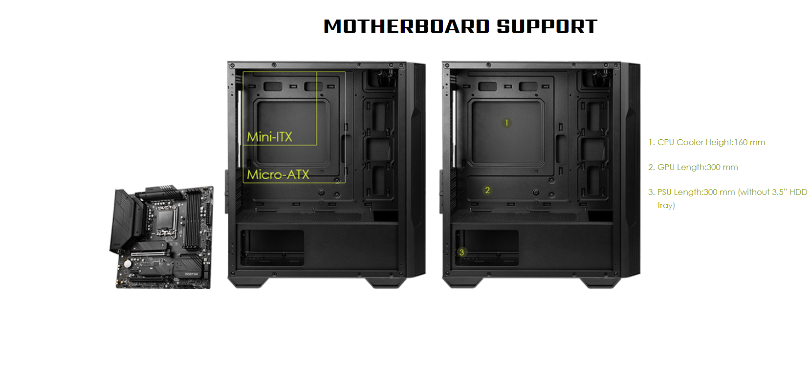 MSI MAG FORGE M100R M-ATX/ M-ITX GAMING CASING ( 4X ARGB FANS + HUB ...