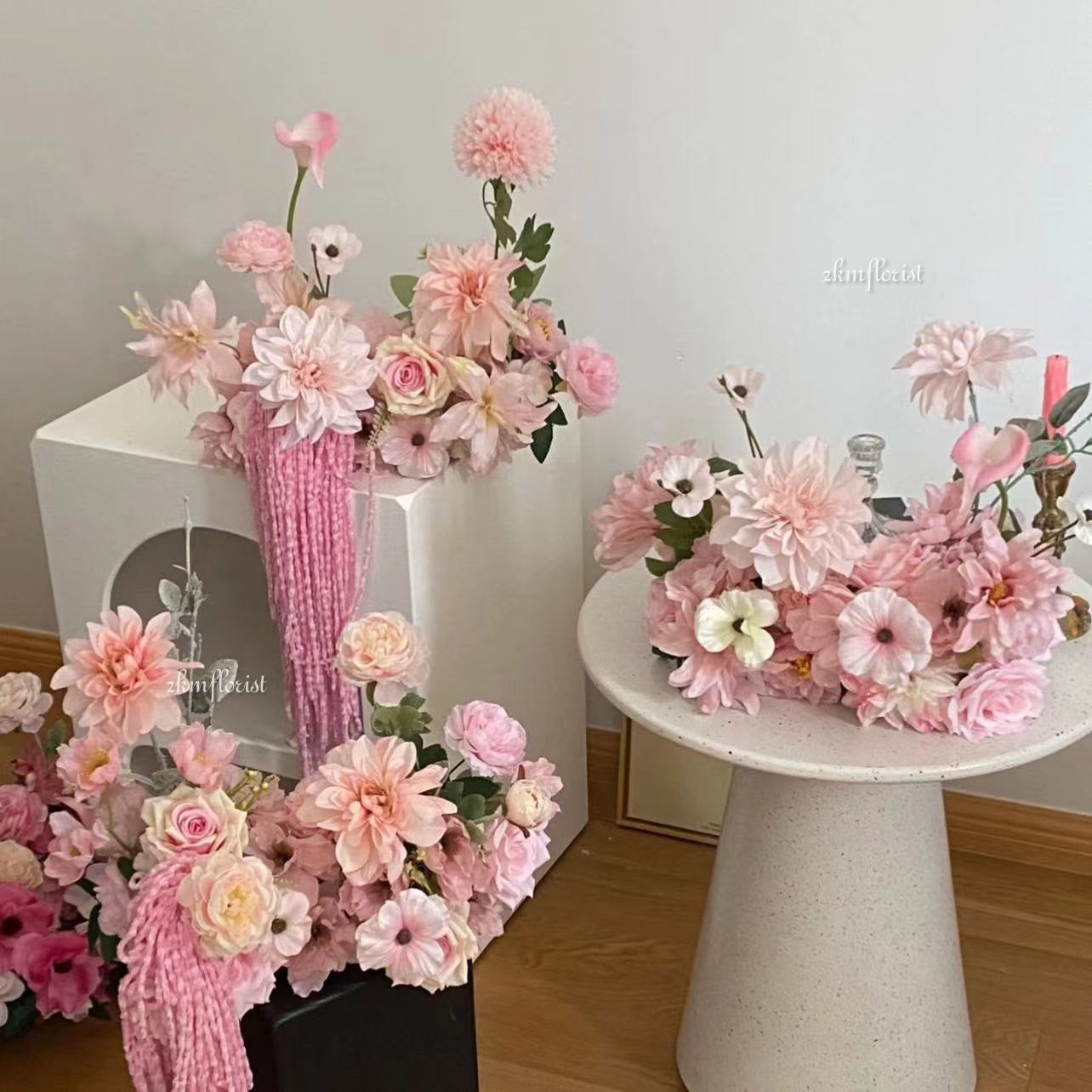 (3 HEADS) CALENDULA ARTIFICIAL Flower Bouquet Living Room Home Decor ...