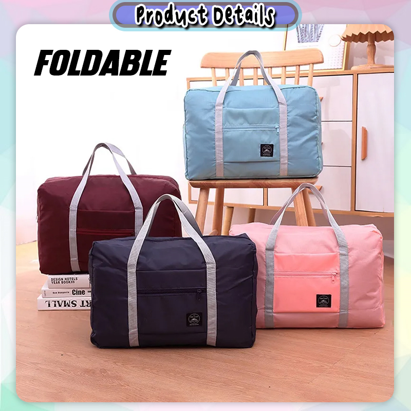 [Little B House] Large Foldable Travel Bag Extendable Duffel Bag