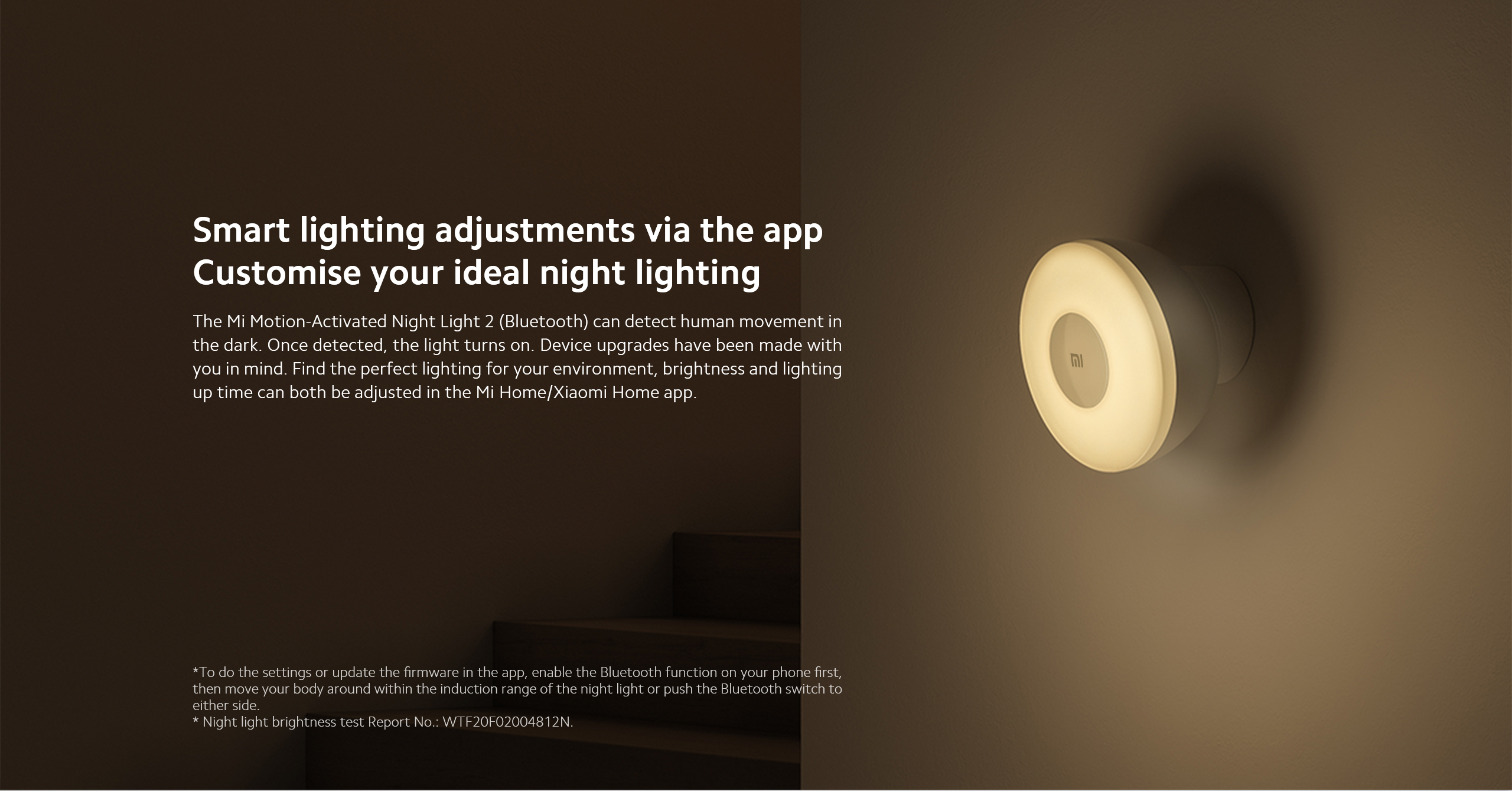 Xiaomi Mi Motion-Activated Night Light 2 (Bluetooth) | Shopee Malaysia