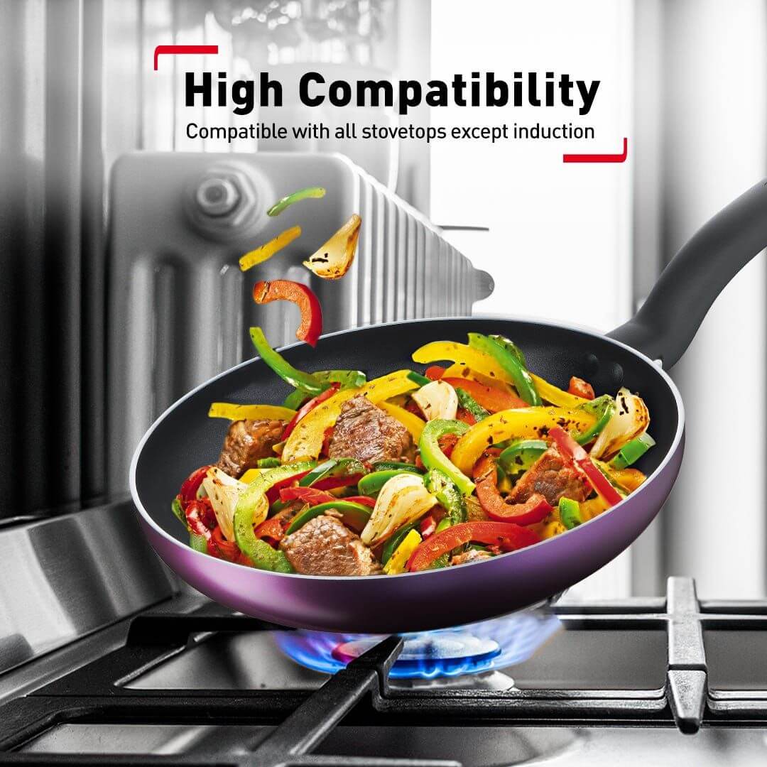 TEFAL B504S2 COOKING SOURCE 3 PCS Set: Frypan 24cm + Saucepan 18cm ...