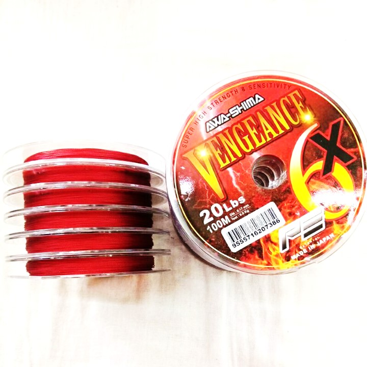 AWASHIMA VENGEANCE x6 PE LINE 100M | Shopee Malaysia
