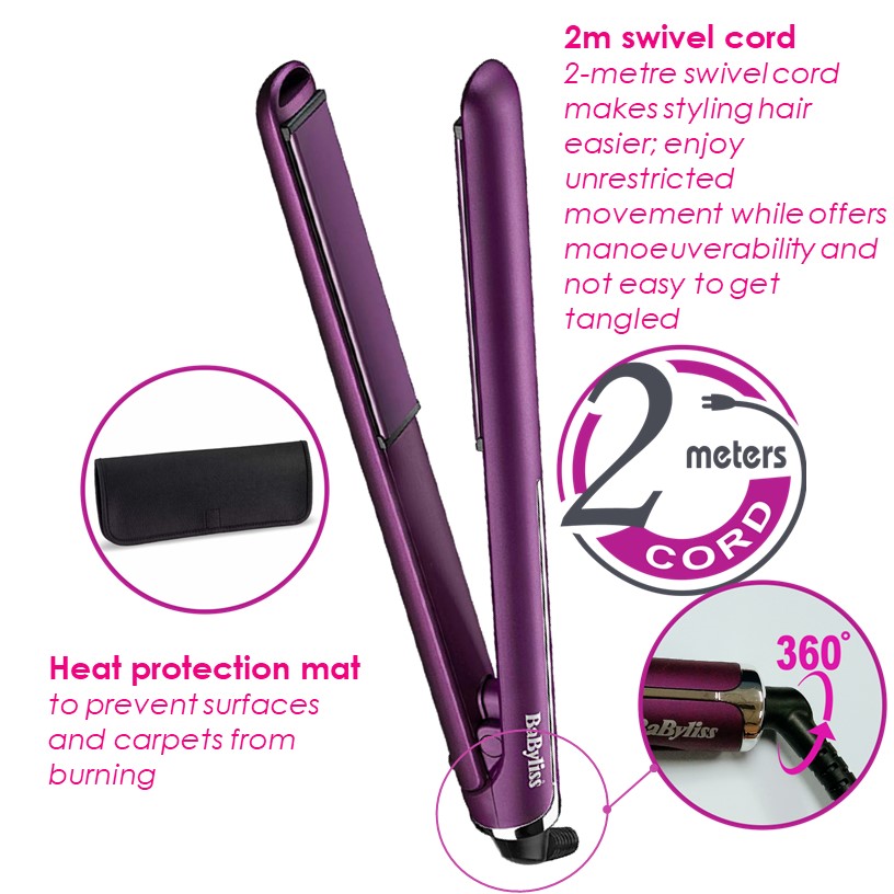 Orchid hair store straightener