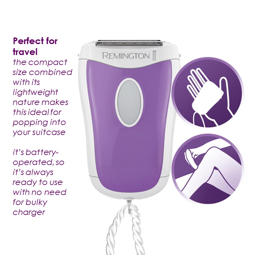 REMINGTON Compact Lady Shaver WSF4810 | Shopee Malaysia