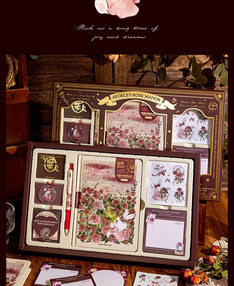 Notebook Set Luxury Gift Box Birthday Gift Set Book Set Gift Buku ...