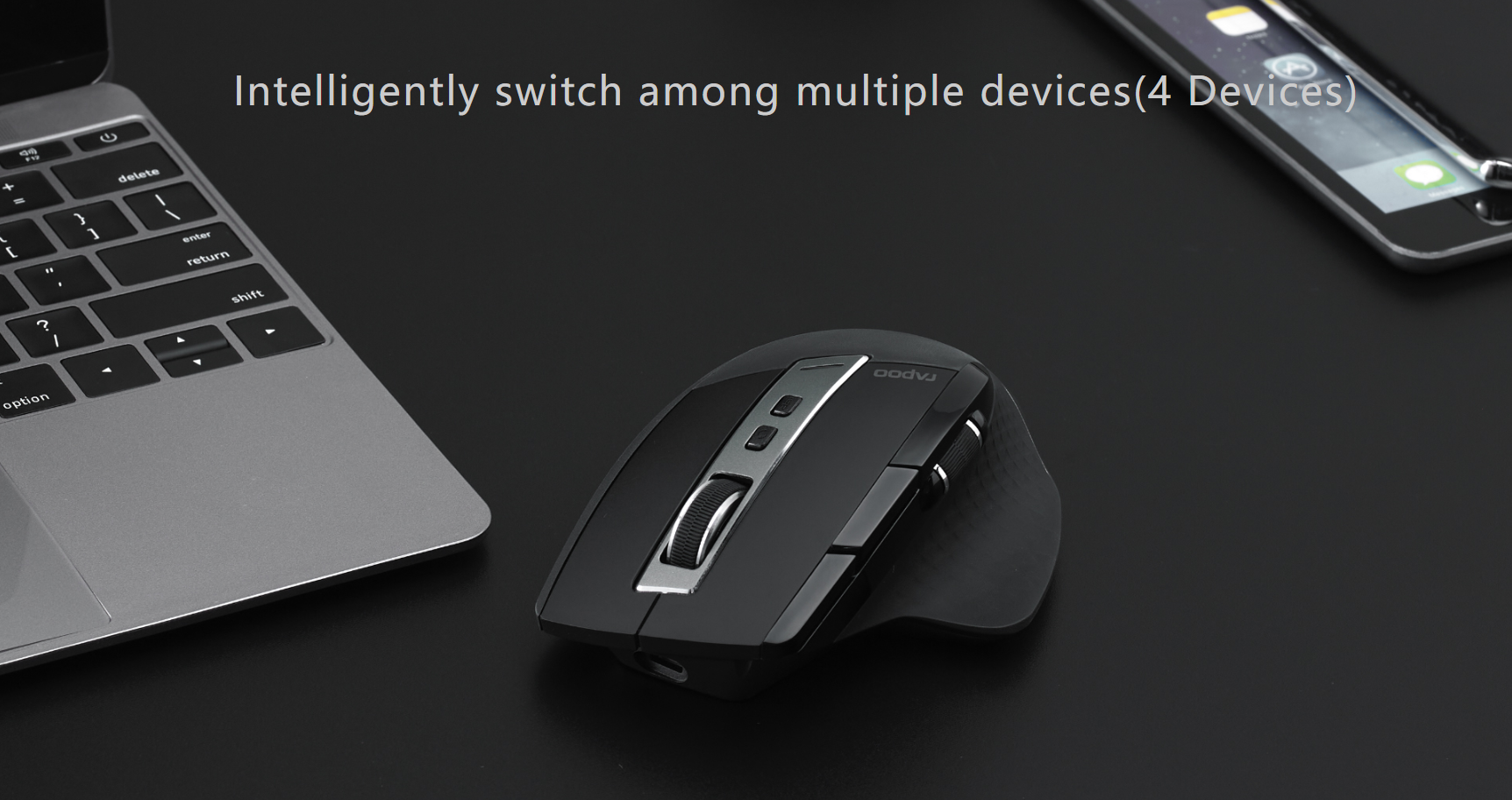 (AONE PLUS SS2) RAPOO MT750S Multi-mode wireless mouse | Shopee Malaysia