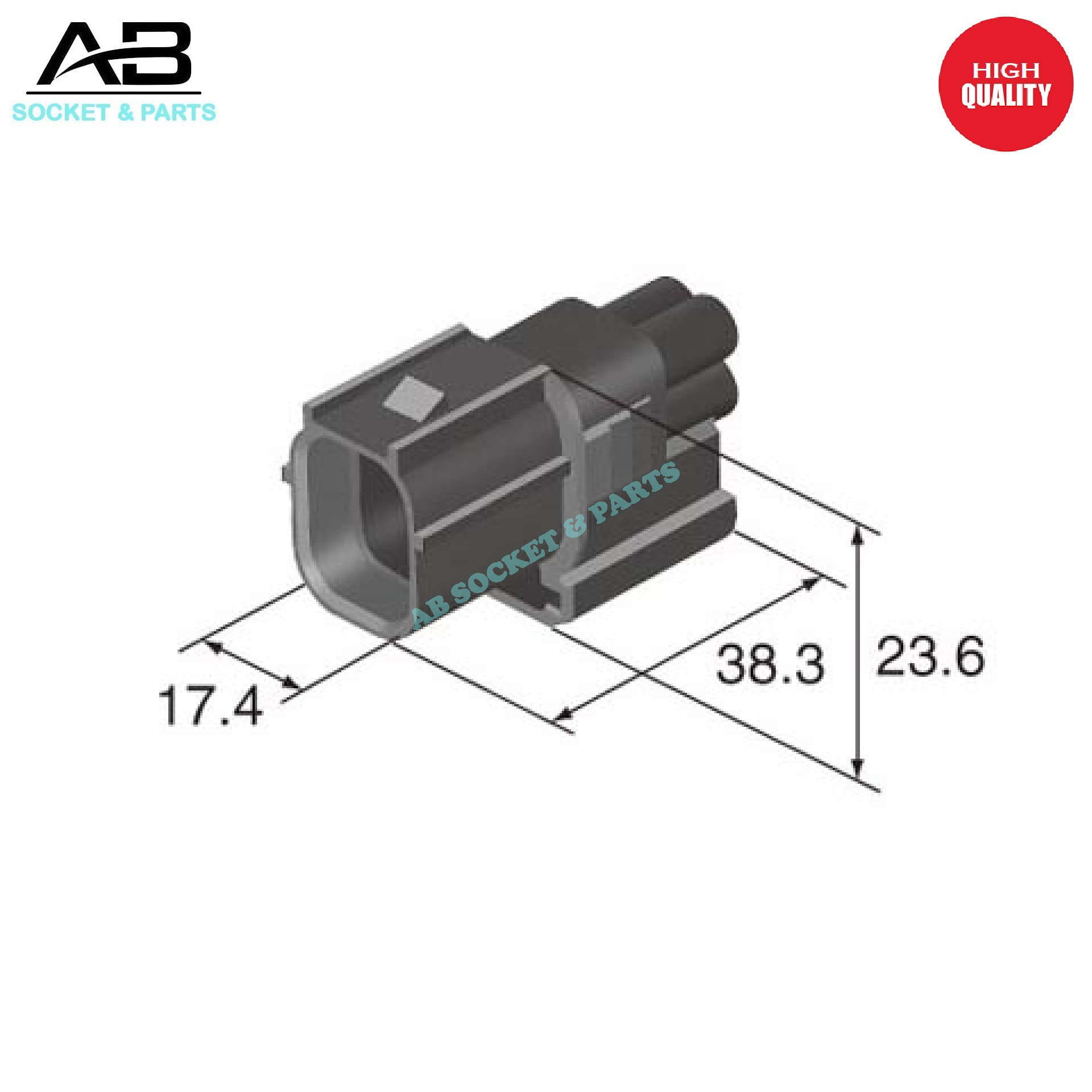 4 Pin Honda Civic Jazz GK Accord CR-V Oxygen O2 Sensor Socket Connector ...