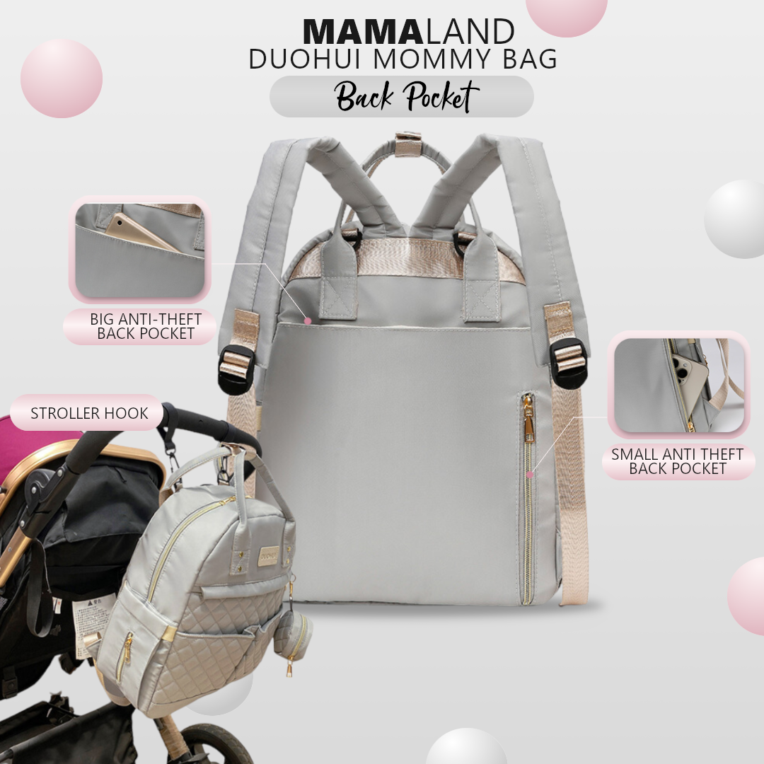 Mamaland Duohui Waterproof Lightweight Anti Scratch Diaper Backpack ...