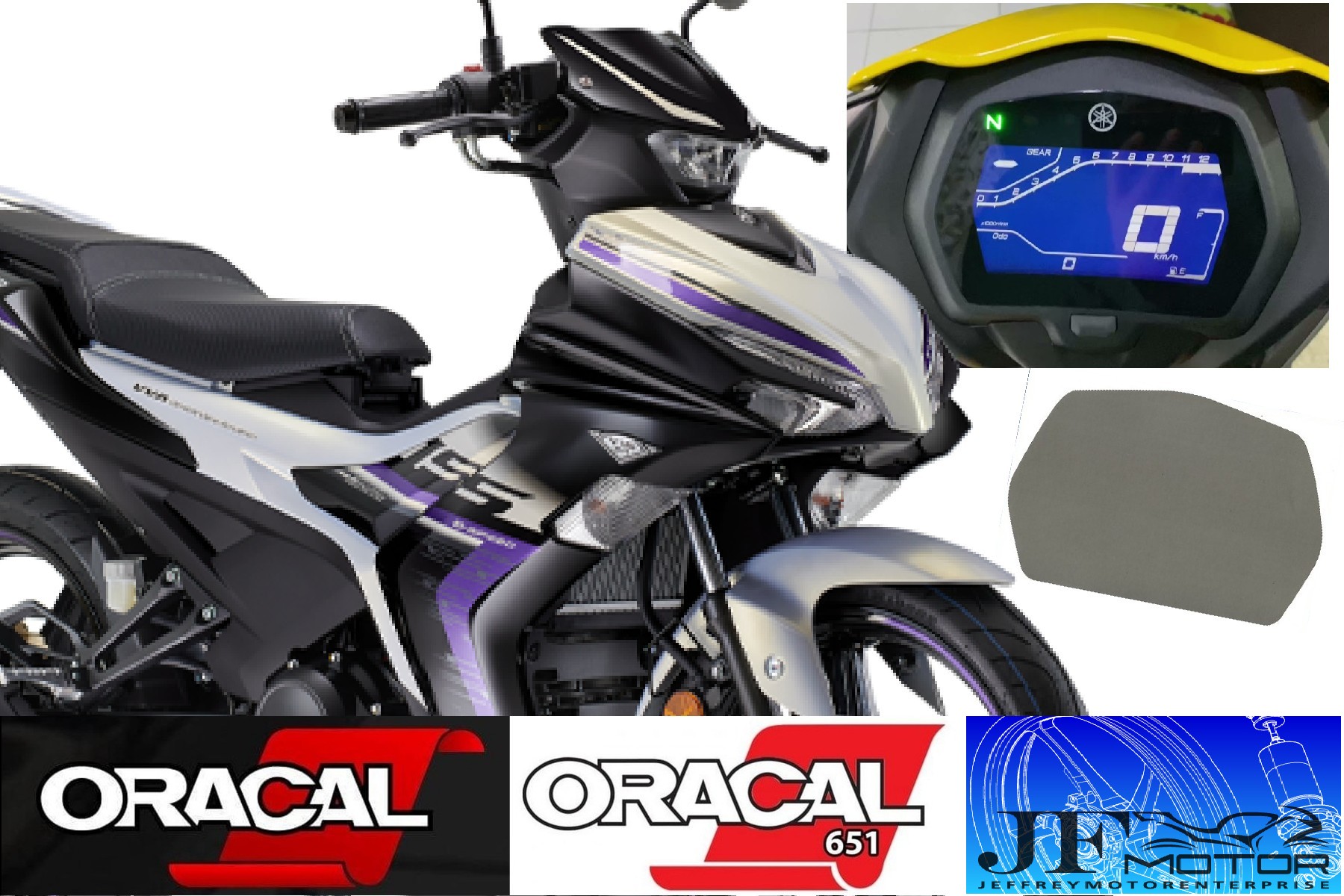 YAMAHA Y16zr/LcV8/Lc135fi Sticker Tinted Meter | Shopee Malaysia