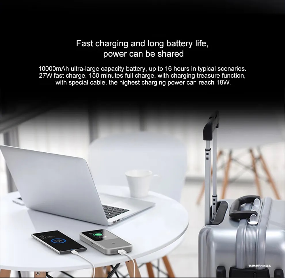 Karbor Routeur 5G Wi-FI 6 Portable - Jusqu'à 2,7 Gbit/s, 5000 MAh, Double Bande 5G, Wi-FI De Poche Avec Couverture Dans Plus De 200 Pays, Connectable à Jusqu'à 16 Appareils