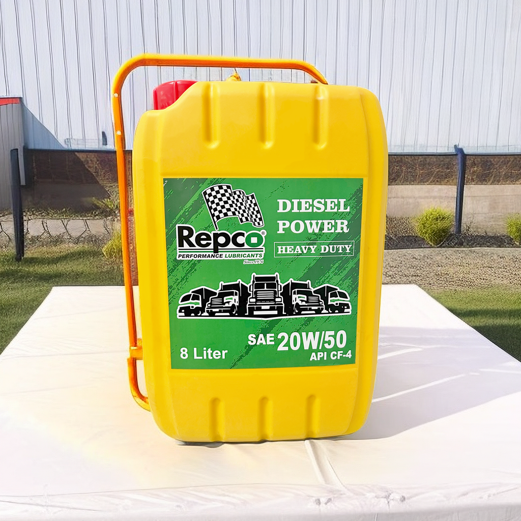Repco® Diesel Power 20W/50 CF-4 Heavy-Duty Diesel Engine Oil (8L) For ...