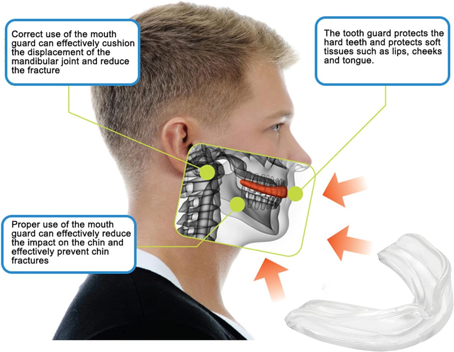 🔥Ready Stock🔥Taekwondo Karate MMA Mouthguard Mouth Guard Gum Shield ...
