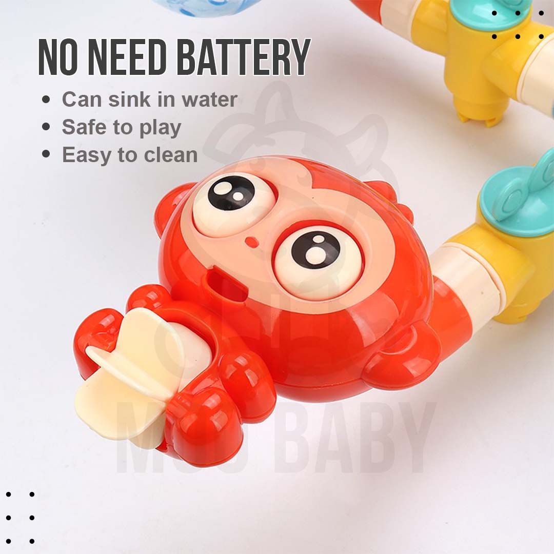 Moo Baby Mainan Mandi Toy Baby Bath Toy Sprinkle Monkey Baby Bath Toys ...