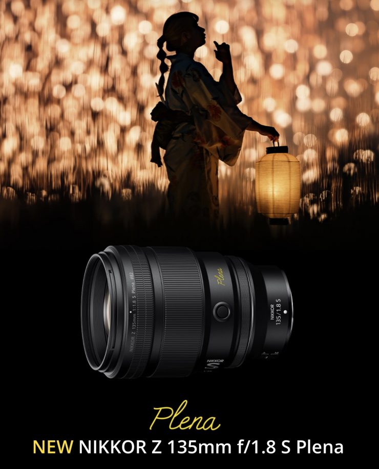 Nikon NIKKOR Z 135mm S Plena Lens Nikon Malaysia Warranty