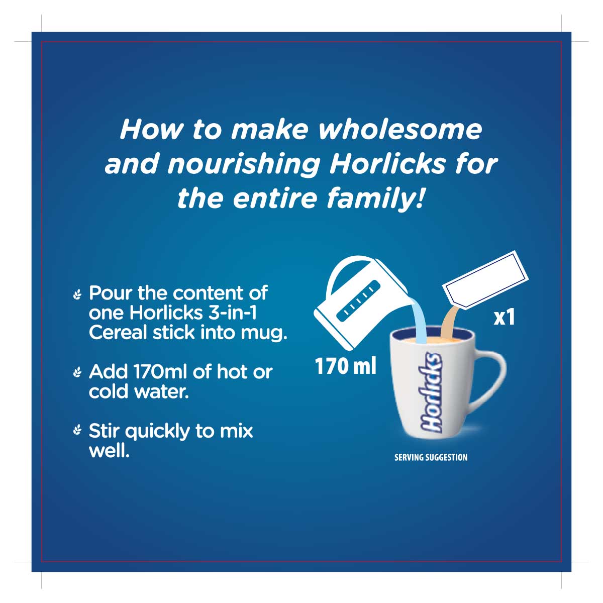 Horlicks 3 In 1 Instant Cereal Drink (10 x 32g) | Shopee Malaysia