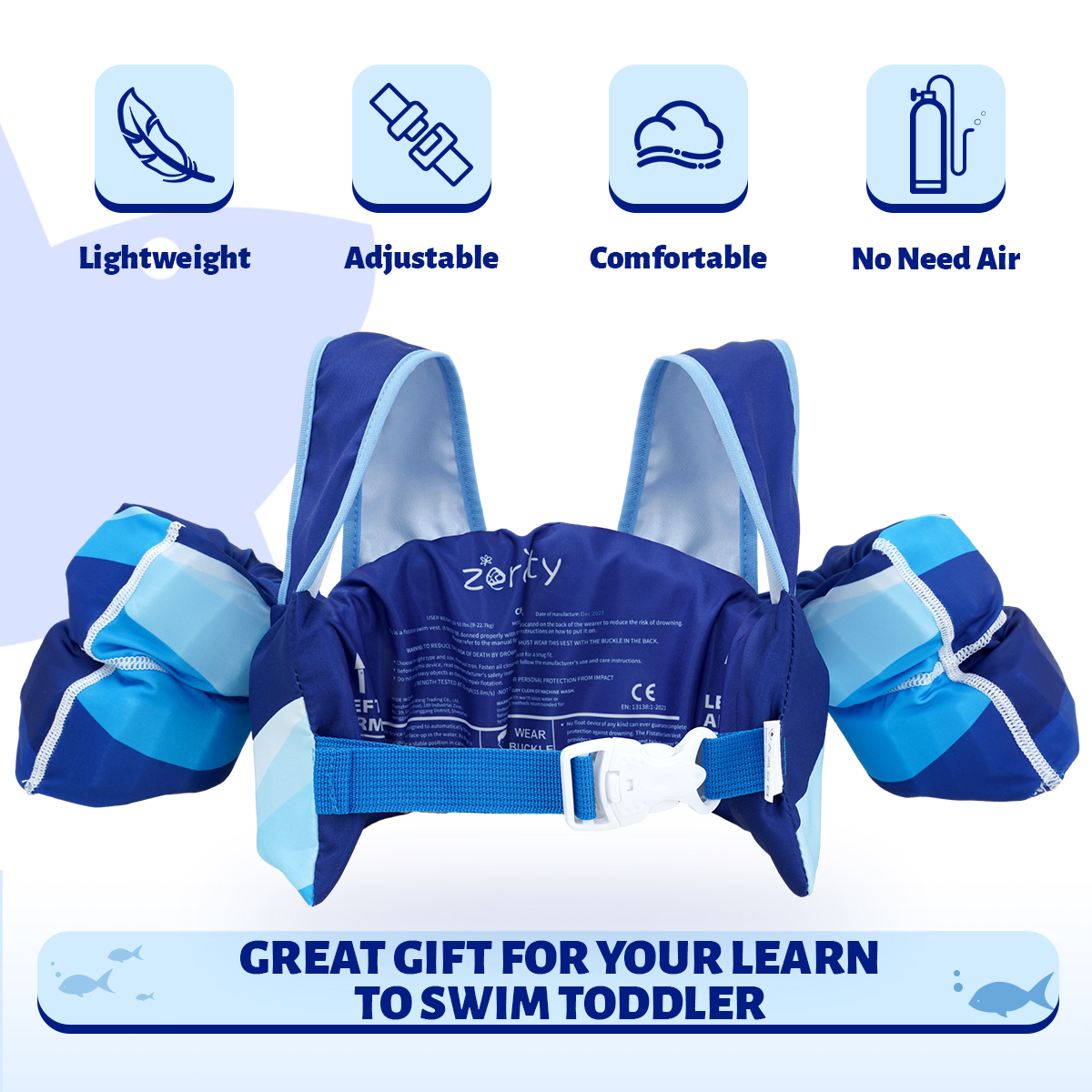 Gogokids Kids Lfie Jacker Kids Life Vest Kids Swim Arm Floating Beach ...