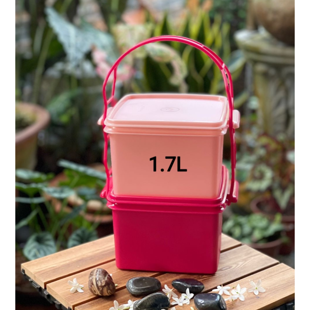 🔥READY STOCK🔥 ORIGINAL TUPPERWARE Double Deep (2) with Cariolier 2024 1 ...