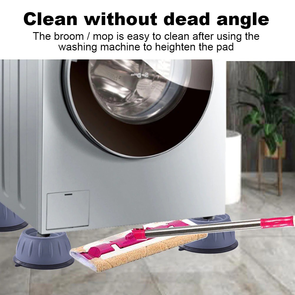 1PC Anti Slip Washing Machine Feet Mats Refrigerator Base Universal ...