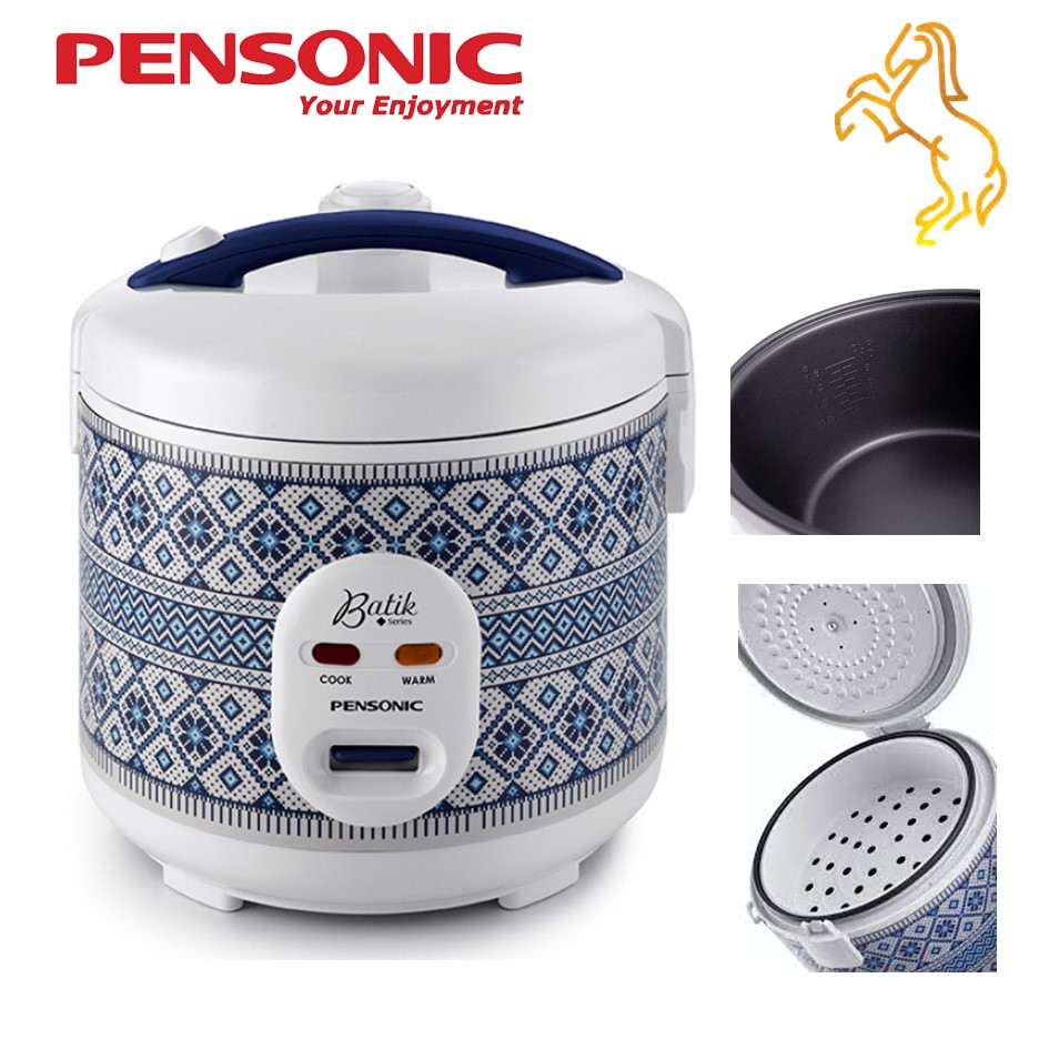 Pensonic Jar Rice Cooker BATIK PSR-1808B / PSR-1801 1.8L PERIUK NASI ...
