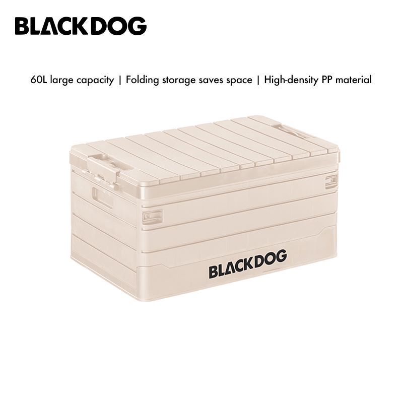 Blackdog Storage Box [60L] Camping Outdoor Foldable Folding Black