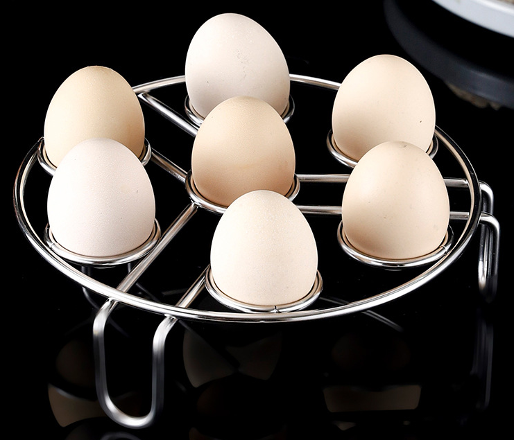 Stainless Steel Egg Steaming Rack 4.3mm, 7 eggs. | Shopee Malaysia