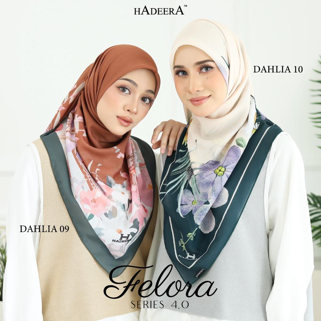Felora Series 2.0 Dahlia Bawal Bidang 48 Cotton Voile Premium Senang ...