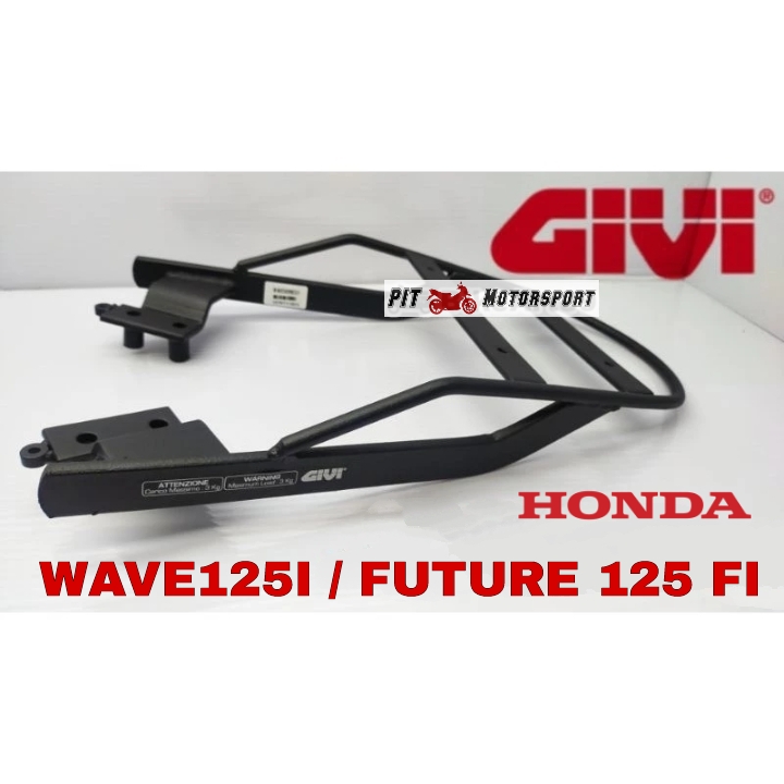 Monorack Givi Honda Wave125I Future125 FI Advance Rack 100% Original ...