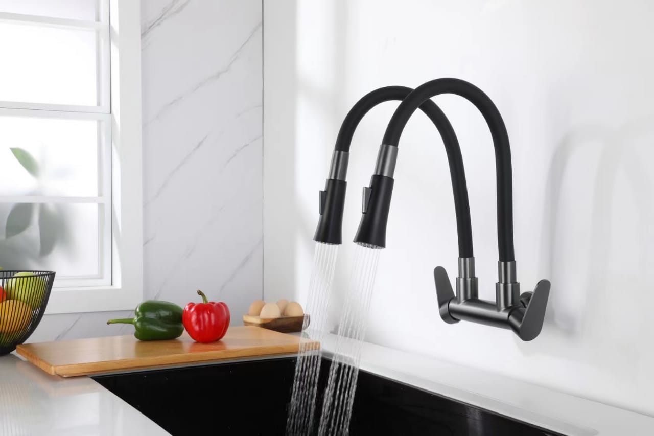 SUS304 Single Cold Kitchen Tap (Heavy Duty) Best Quality Two Ways ...