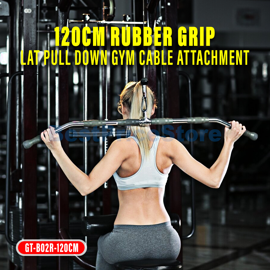 BPS Gym Tool - Gym Machine Handle Accessories 48 inch Heavy Duty Pro ...