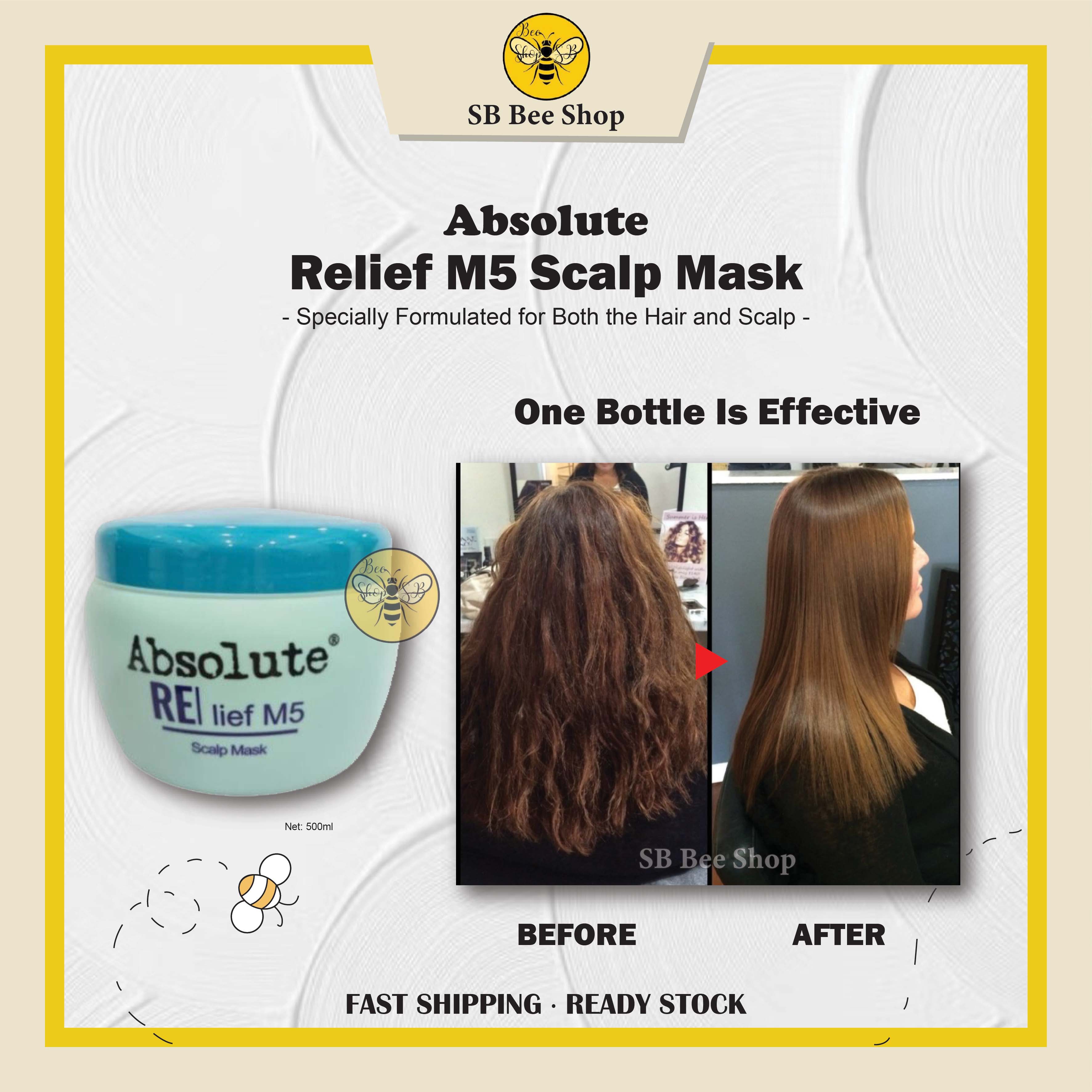 Absolute Relief M5 Scalp Mask 500ml头皮冰凉发膜 | Shopee Malaysia