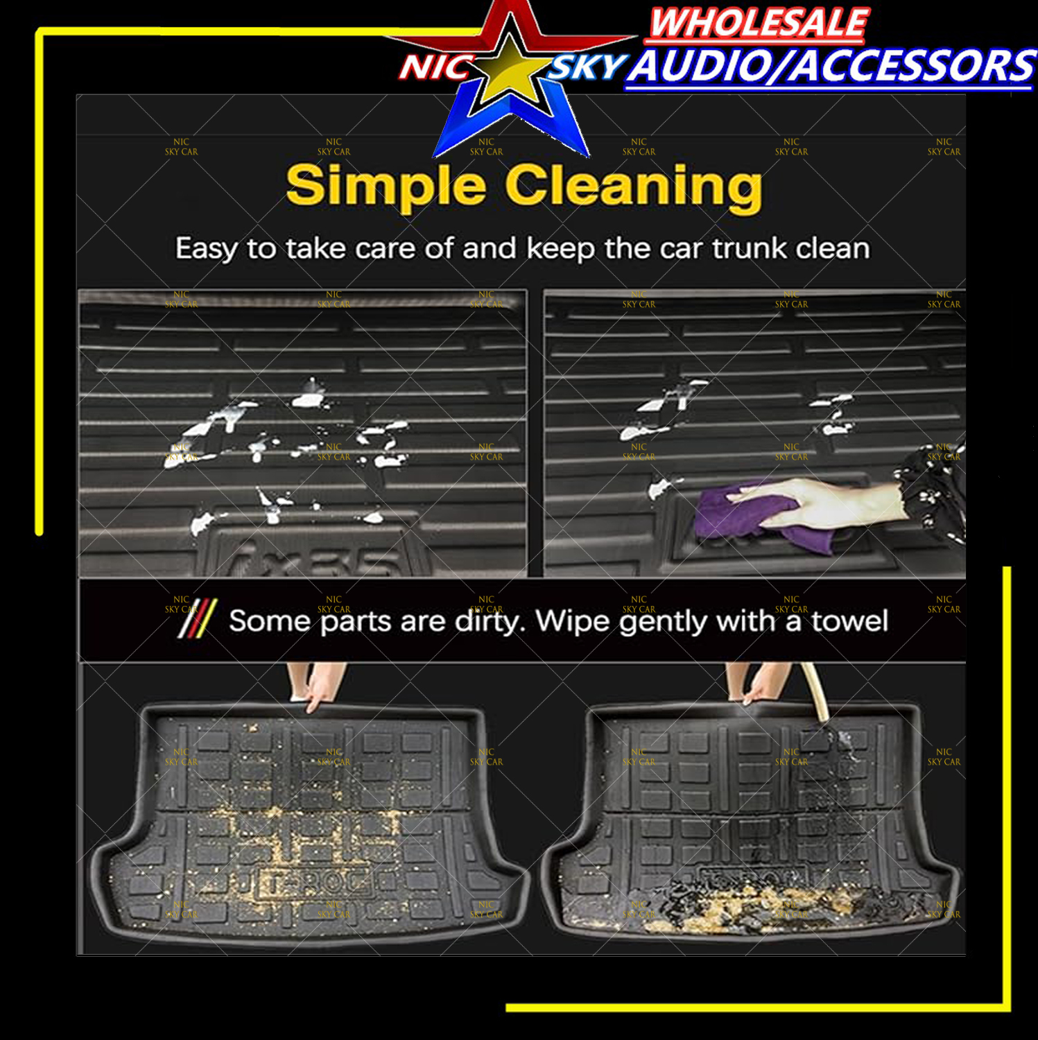 Proton Saga S70 BLM FLX Boot Tray STIFF KERAS Cargo Rear Tray Protect