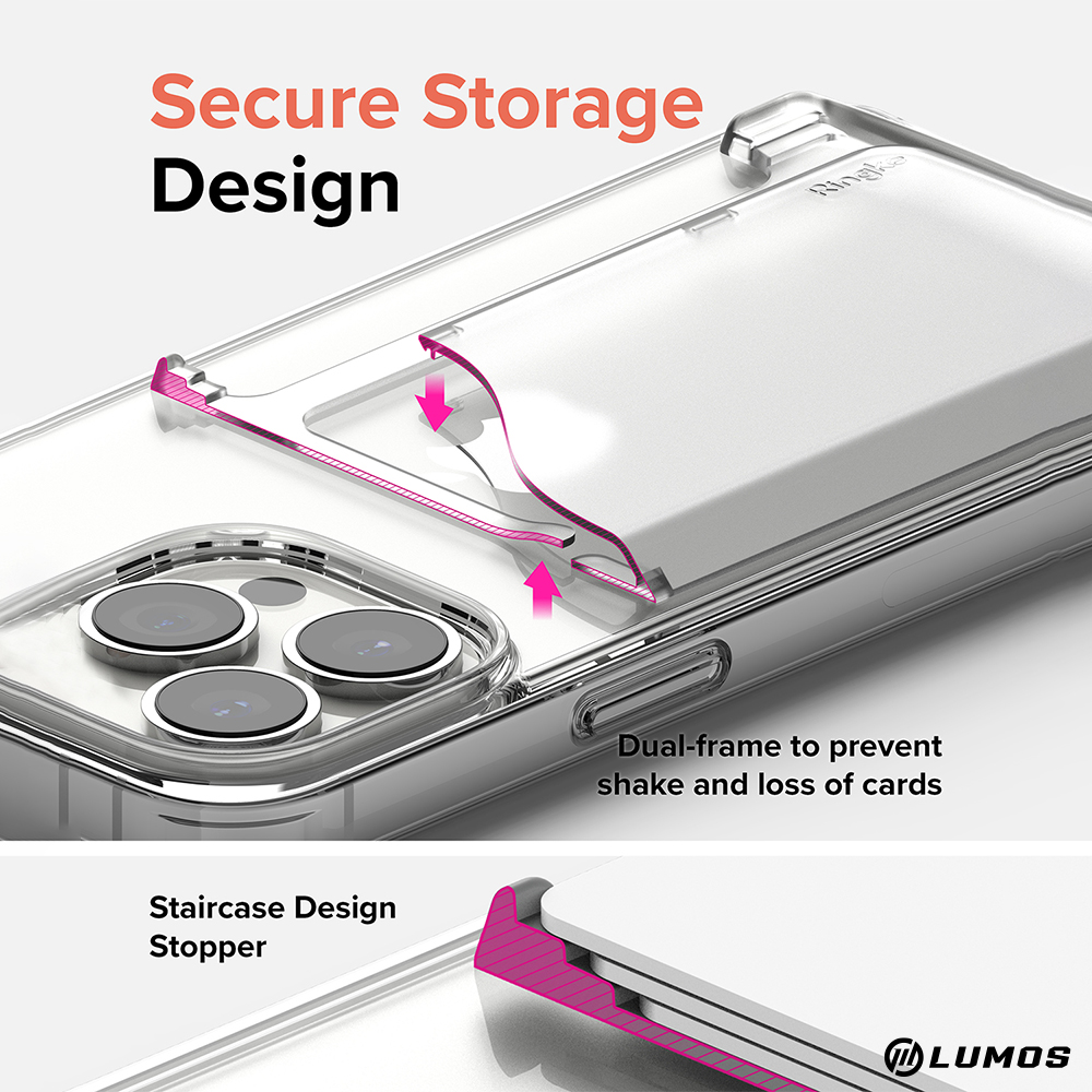 Ringke Side Slot Card Holder Card Storage for Smartphones 3M Double ...