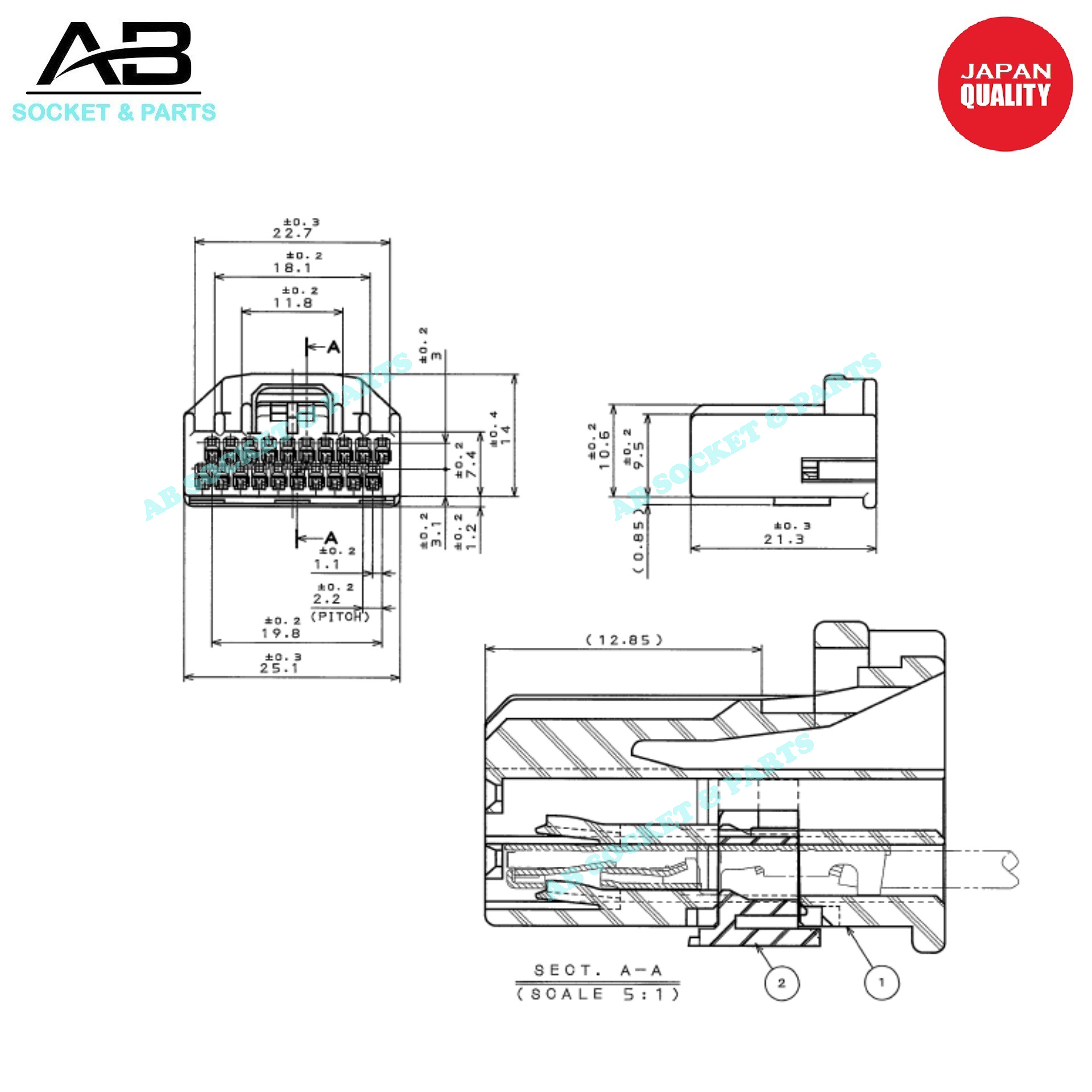 20 Pin Yamaha Y16 Y16zr Digital Meter Socket Connector | Shopee Malaysia